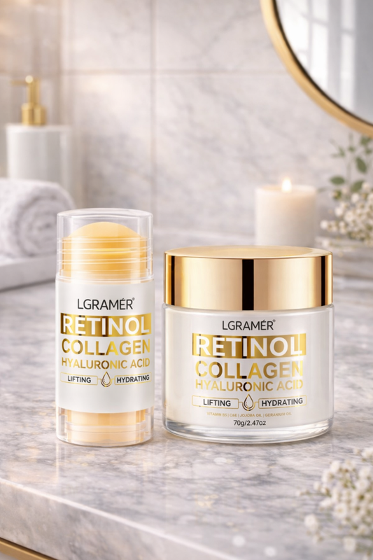 Retinol & Kollagen Pflege – Anti-Aging & aufgepolsterte Haut