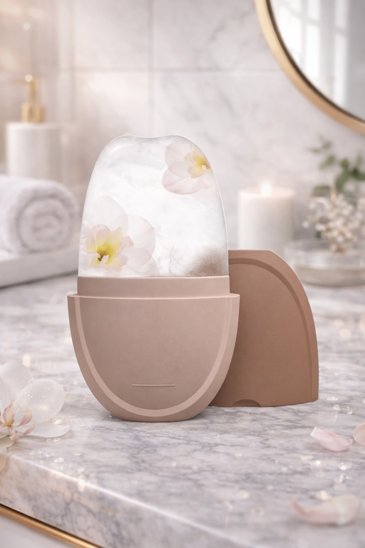 Facial & Eye Ice Roller – Firming Anti-Puffiness Treatment